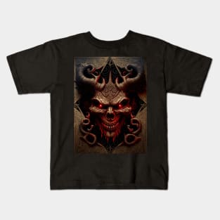 Demon face Kids T-Shirt